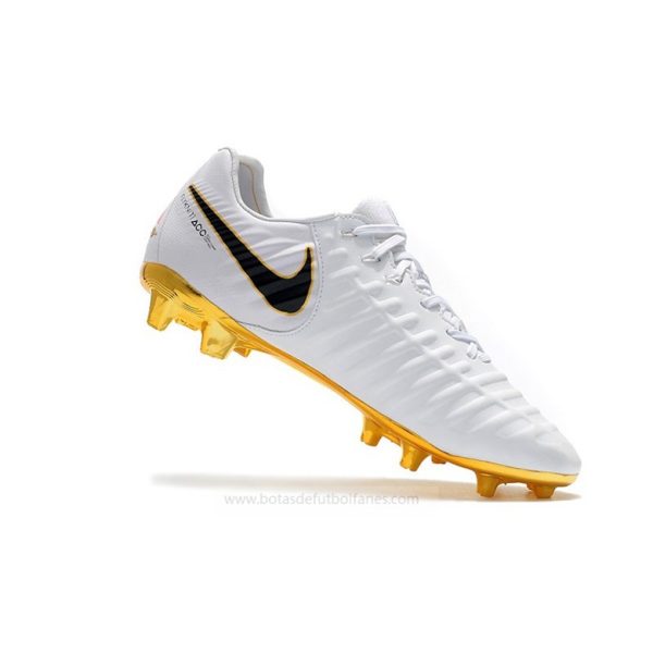 Nike Tiempo Legend Elite FG Blanco Guld